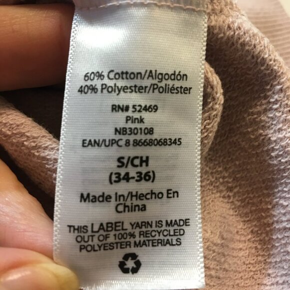 No Boundaries Hoodie Mens Small Pink Sweatshirt Kangaroo Pocket Athleisure Comfy - Picture 7 of 11